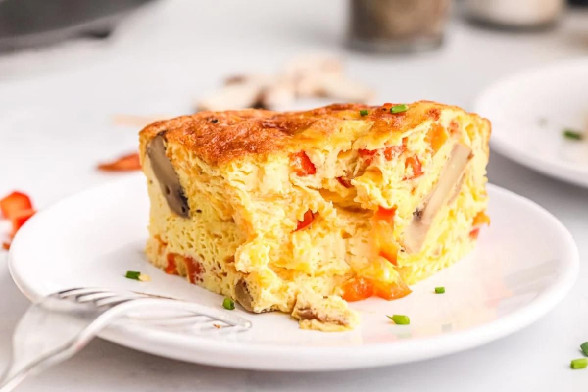Air Fryer Frittata Eggs