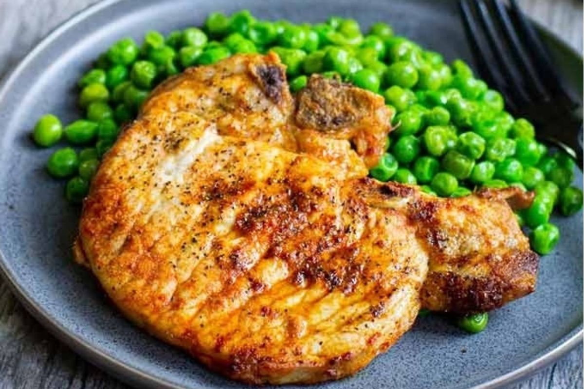 Air Fried Pork Chops Recipe