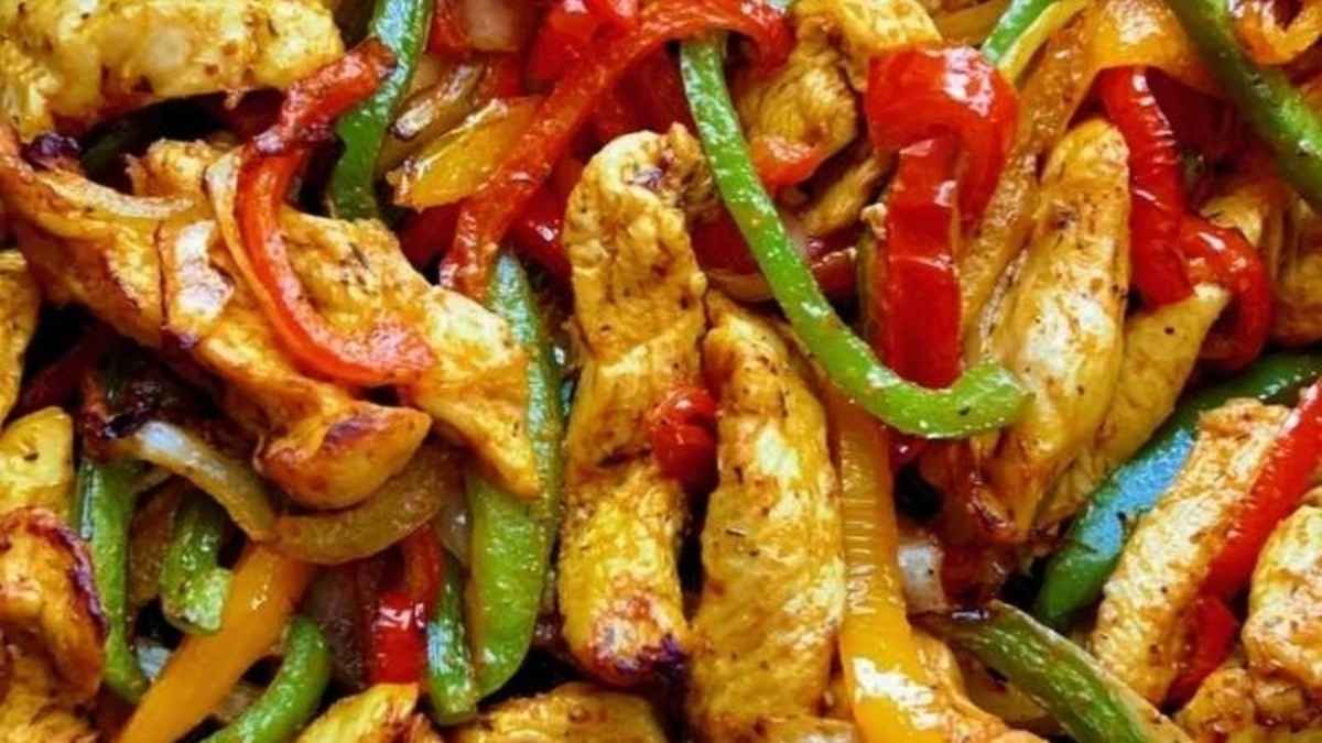 Air Fryer Chicken Breast Fajitas For A Win!.
