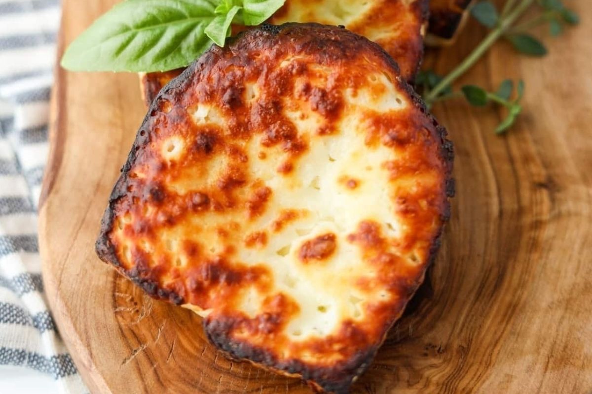 Air Fryer Halloumi Cheese