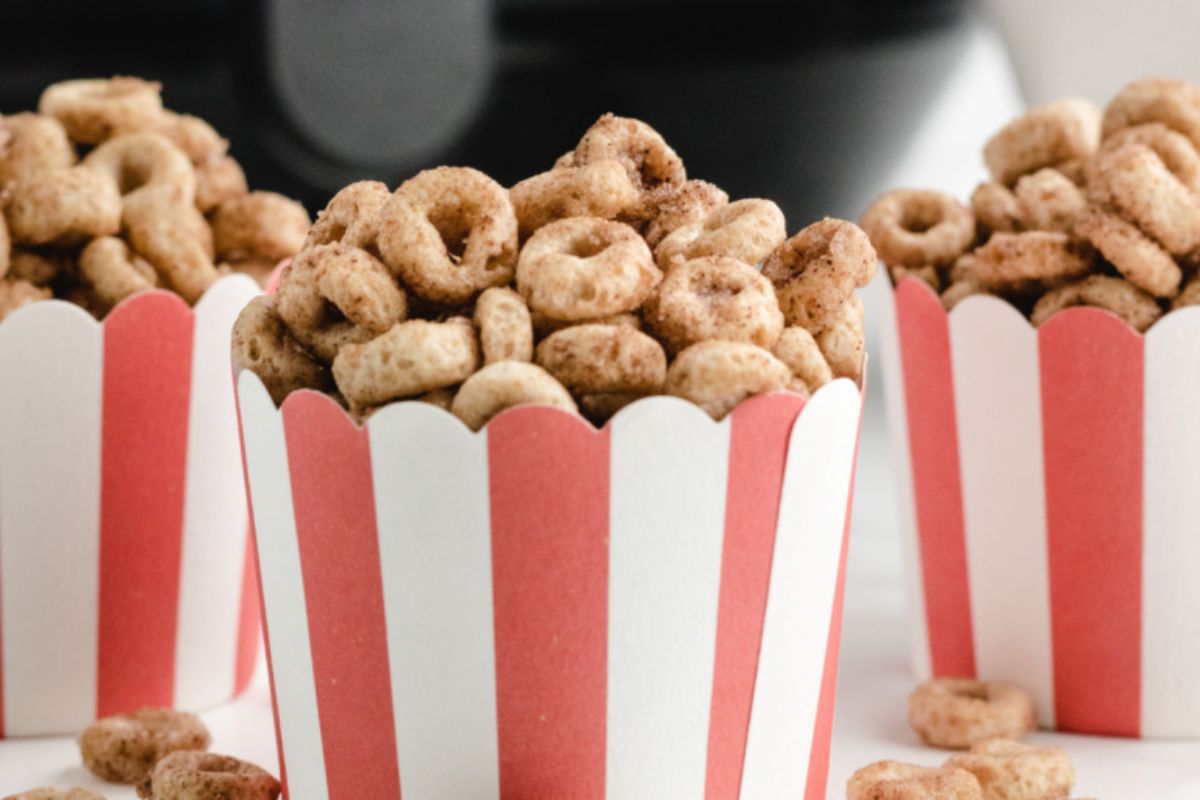 Air Fryer Hot Buttered Cheerios