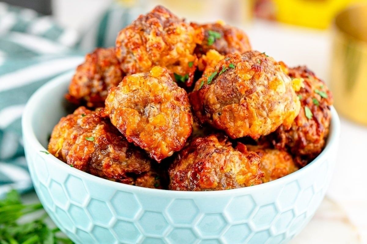 Air Fryer Sausage Balls