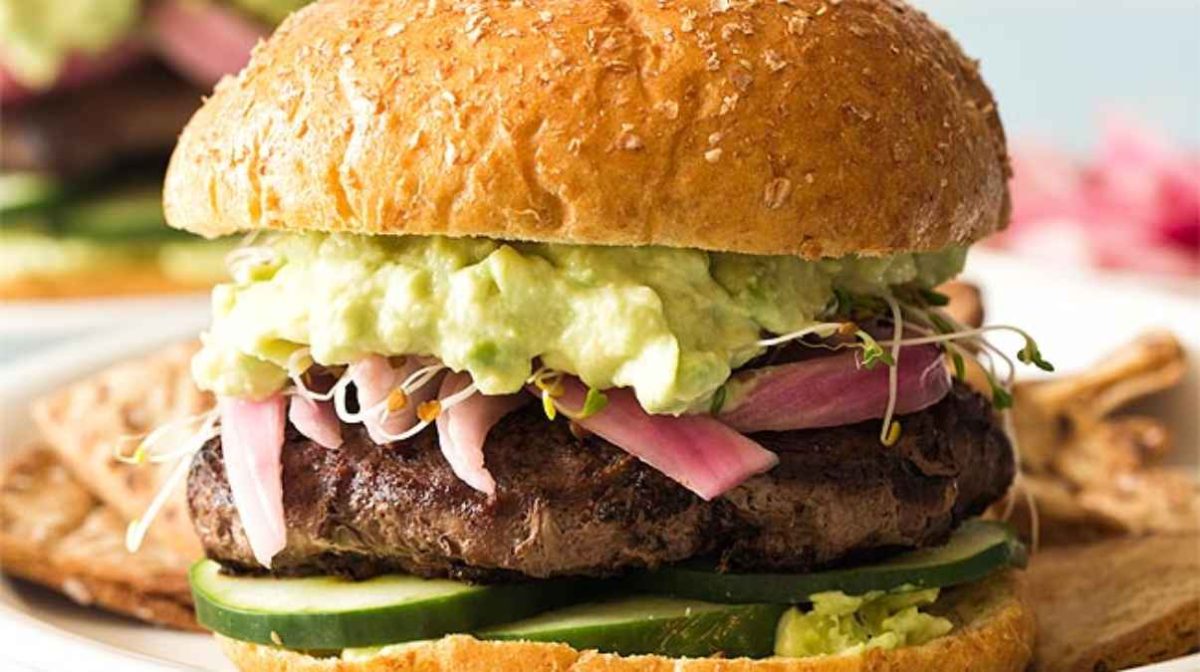 Avocado Burger.