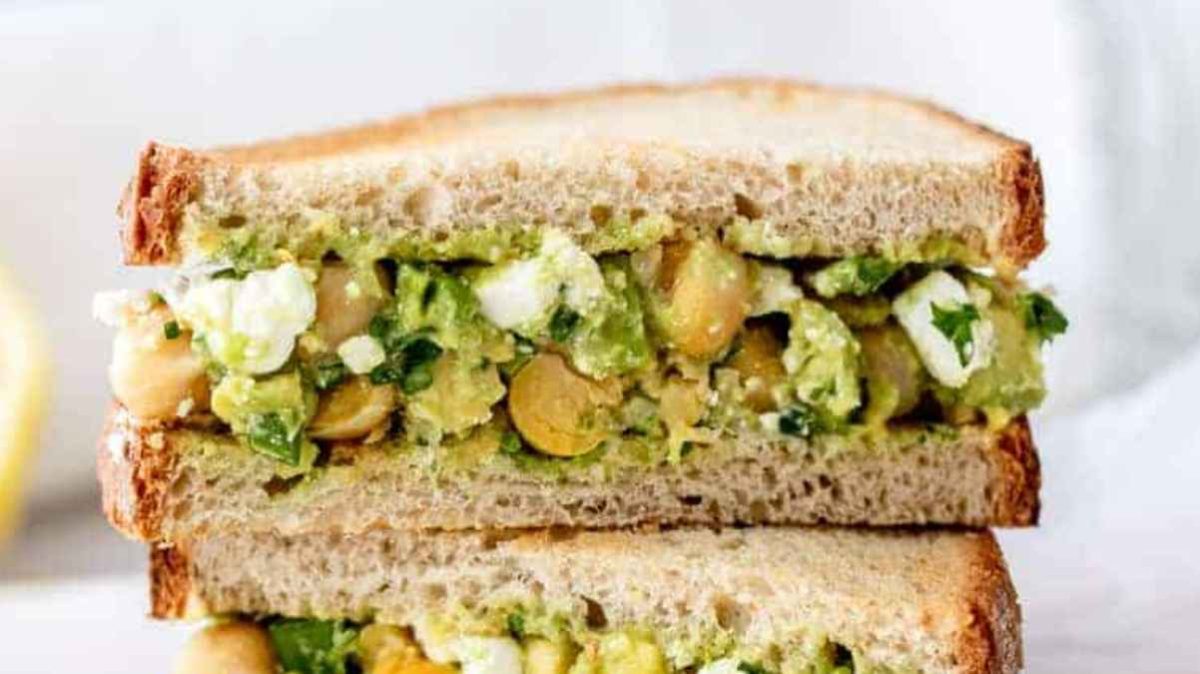 Avocado Chickpea Salad.