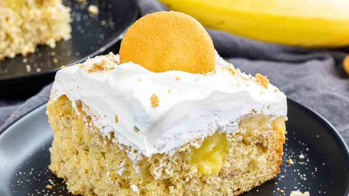 Banana Pudding Cake.