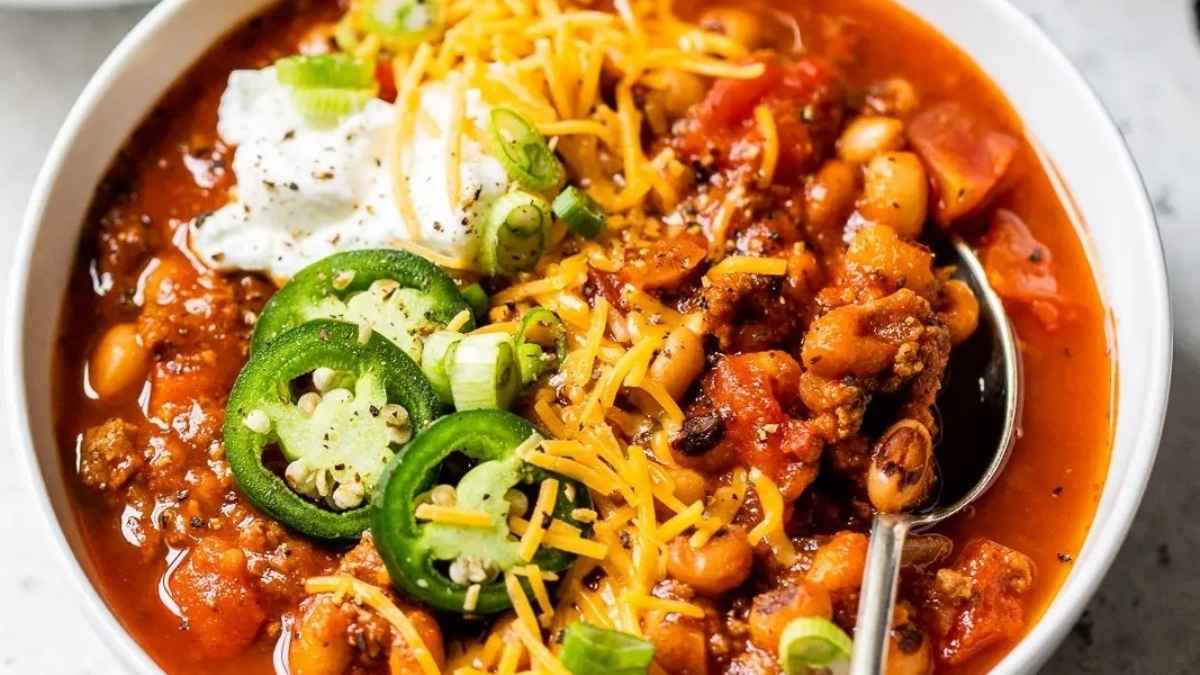 Black Eyed Peas Beer Chili.