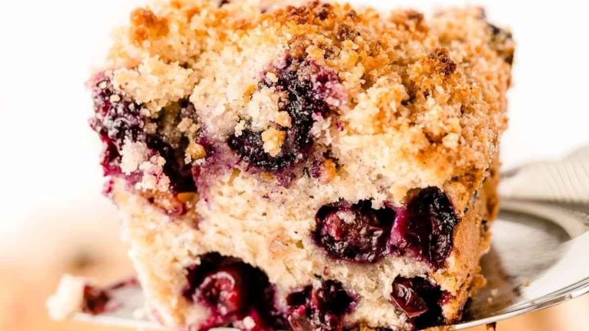 Blueberry Buckle Recipe.