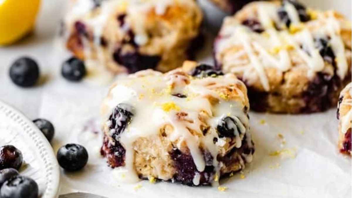 Blueberry Lemon Biscuits.