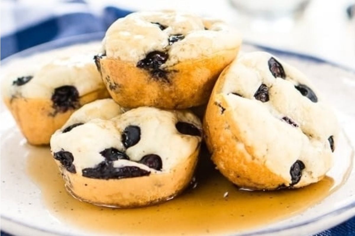 Blueberry Pancake Muffins