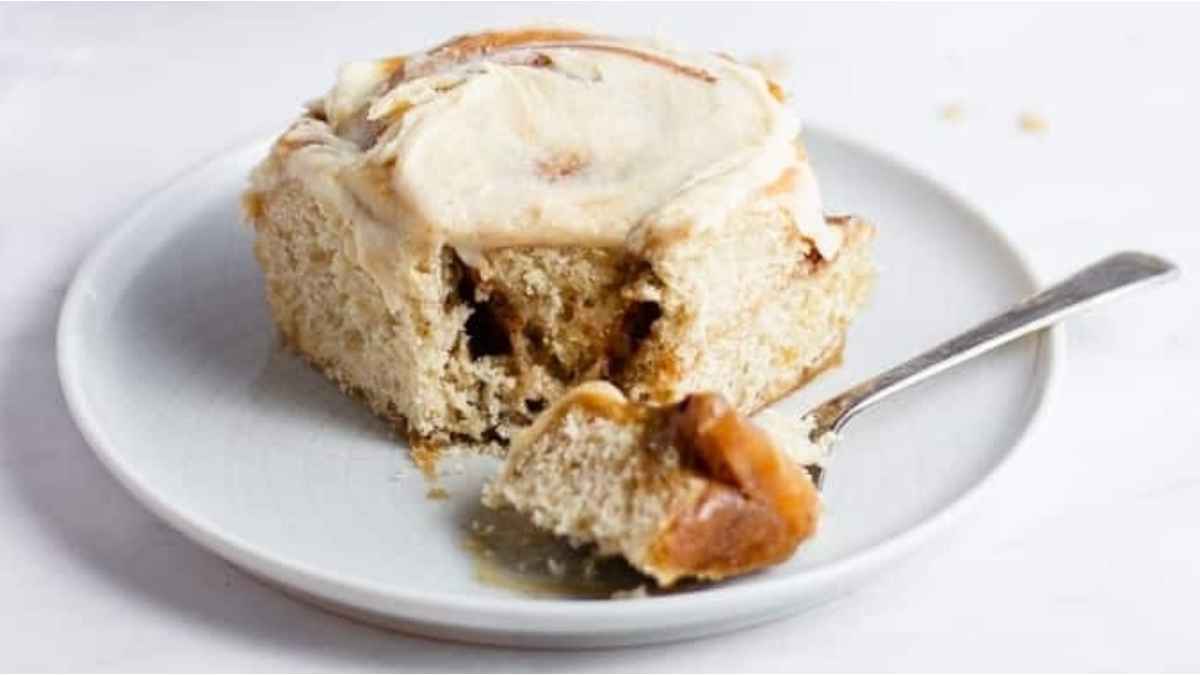 Bourbon Butterscotch Cinnamon Rolls. 