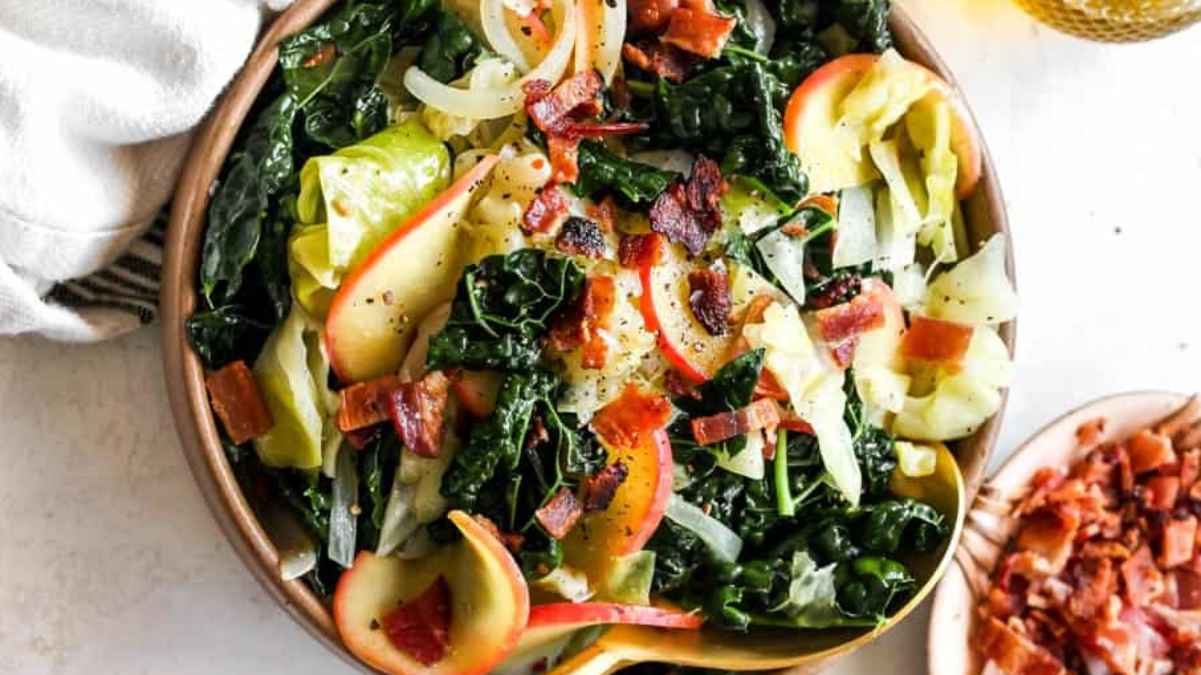 Braised Cabbage.