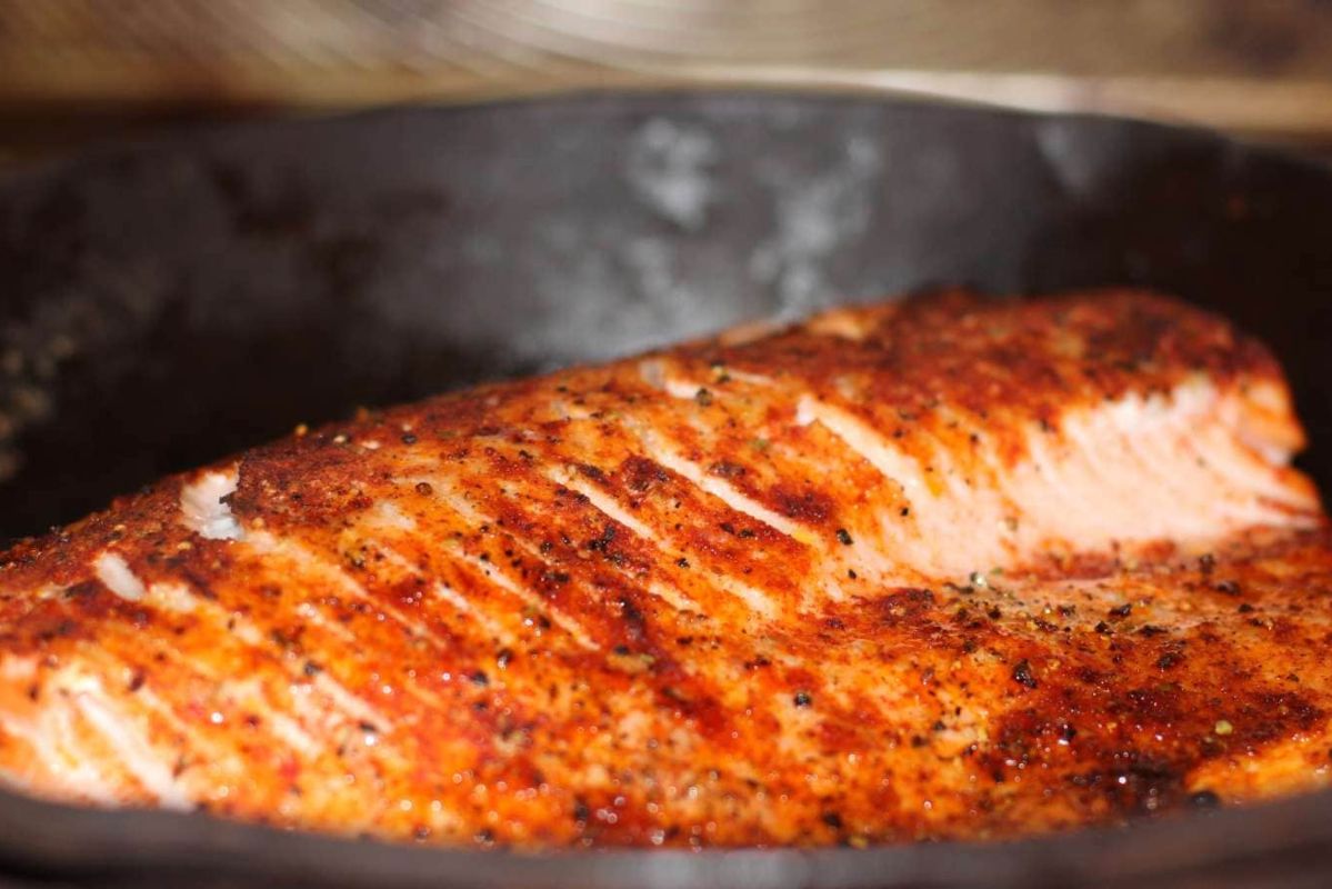 Broiled Salmon No Oil