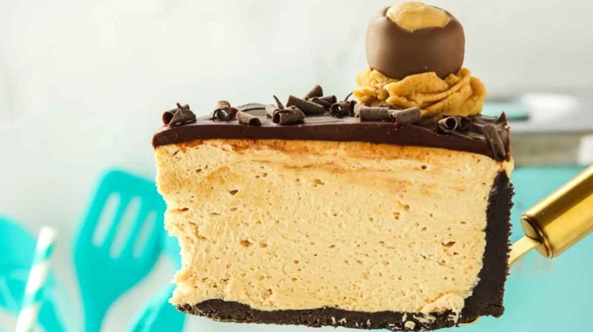 Buckeye Cheesecake (No Bake).