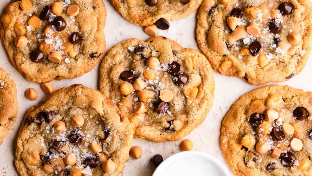 Butterscotch Chocolate Chip Cookies.
