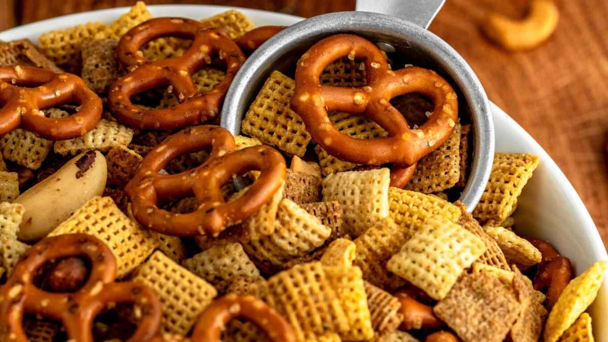 Cajun Snack Mix. 