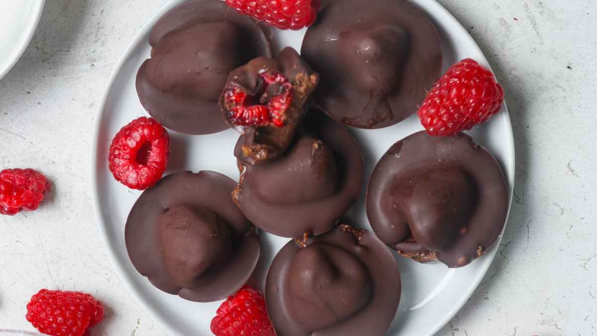 Chocolate Covered Raspberries.