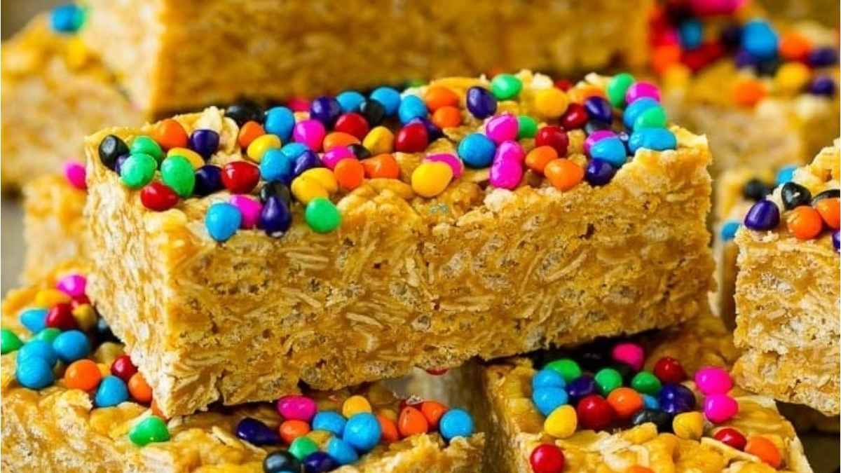 Cereal Bars Recipe. 