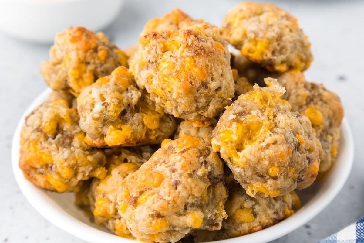 Cheddar Bay Sausage Balls