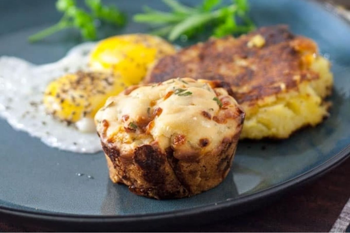 Cheese And Chive Muffins