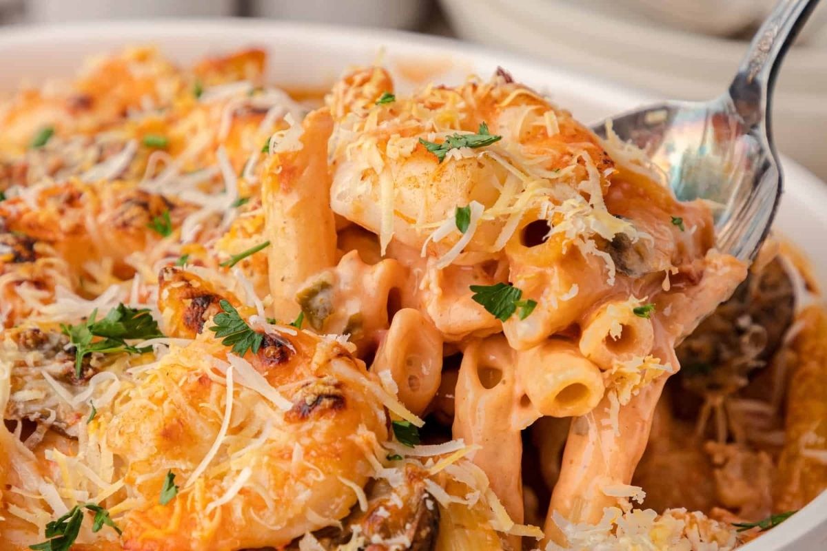 Cheesy Shrimp Casserole With Velveeta
