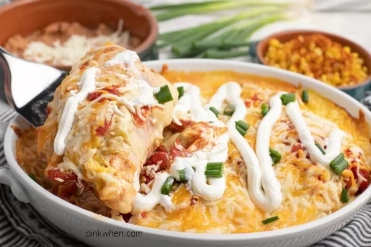 Chicken Taco Casserole Great For Meal Prep