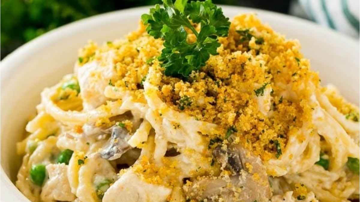 Chicken Tetrazzini.