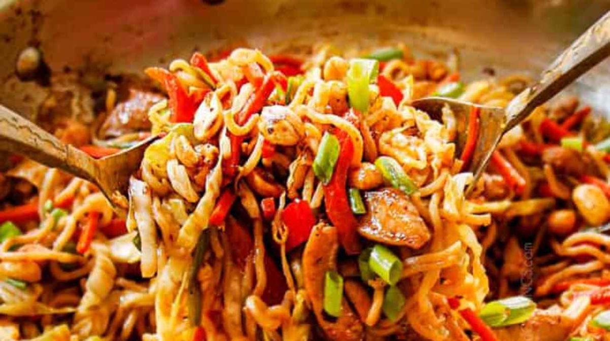 Chicken Yakisoba.