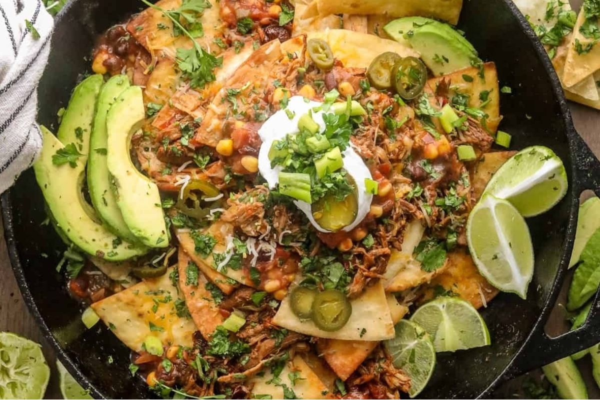 Chipotle Pulled Pork Nachos
