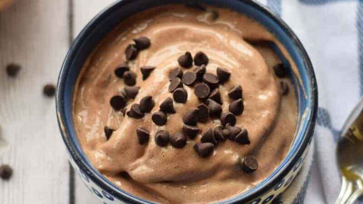 Chocolate Banana Ice Cream With Only 3 Ingredients.