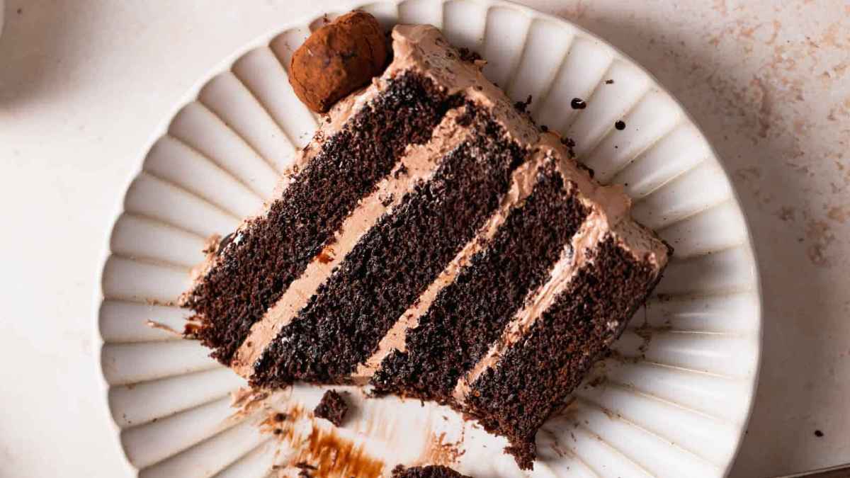 Chocolate Coffee Cake. 