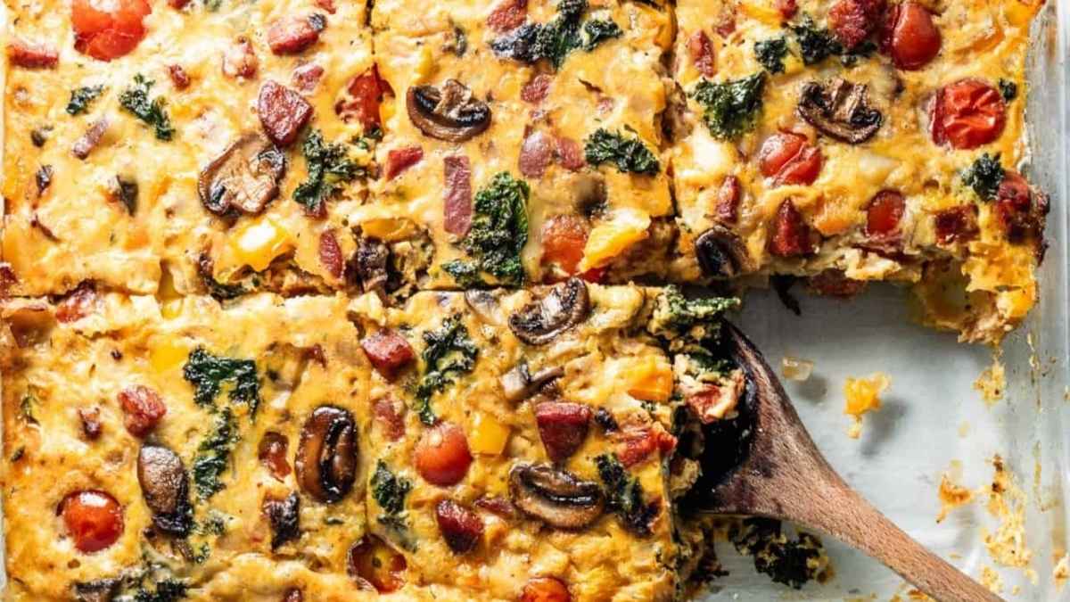 Chorizo Breakfast Casserole. 