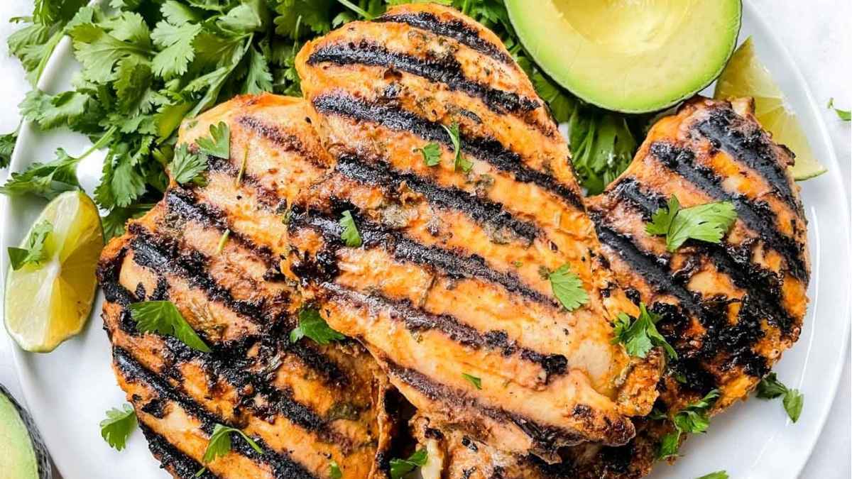 Cilantro Lime Grilled Chicken. 