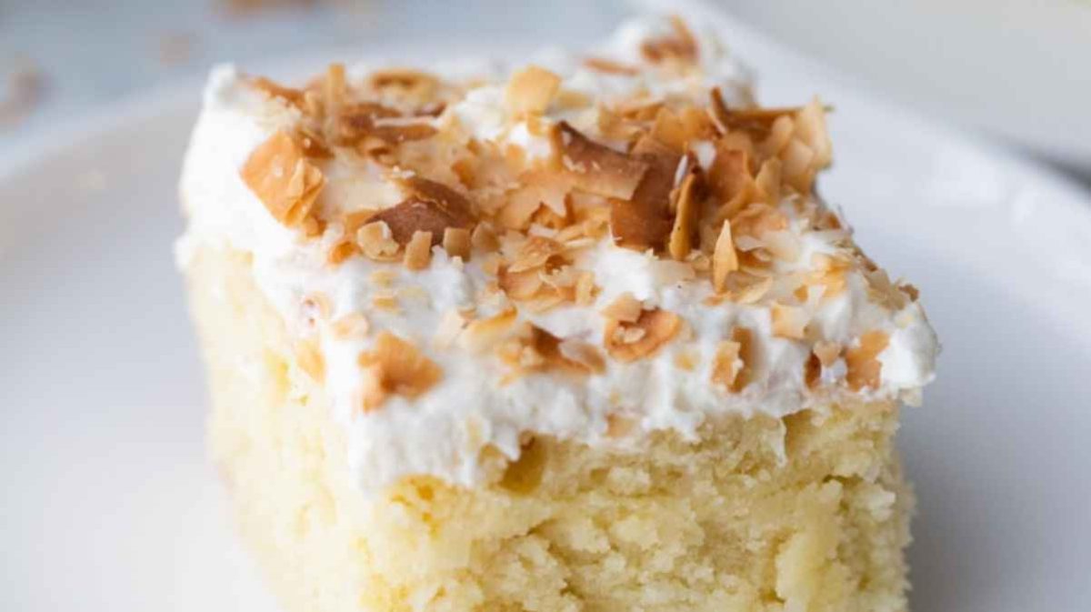 Coconut Sheet Cake. 