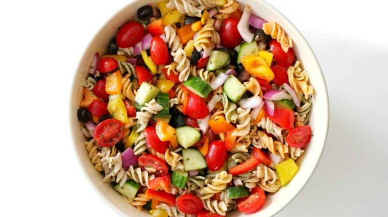 Cold Italian Pasta Salad (Gluten-Free, Vegan, Allergy-Free).