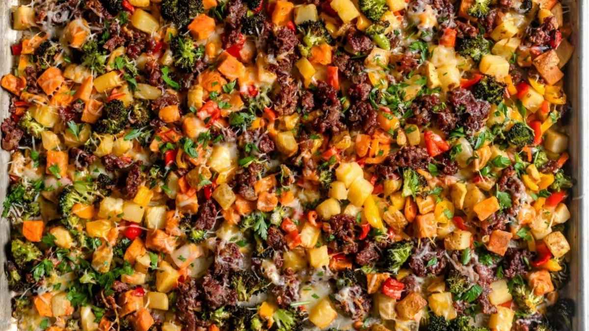 Confetti Breakfast Hash. 