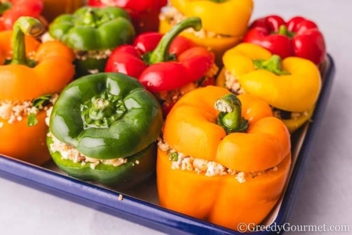 Couscous Stuffed Peppers