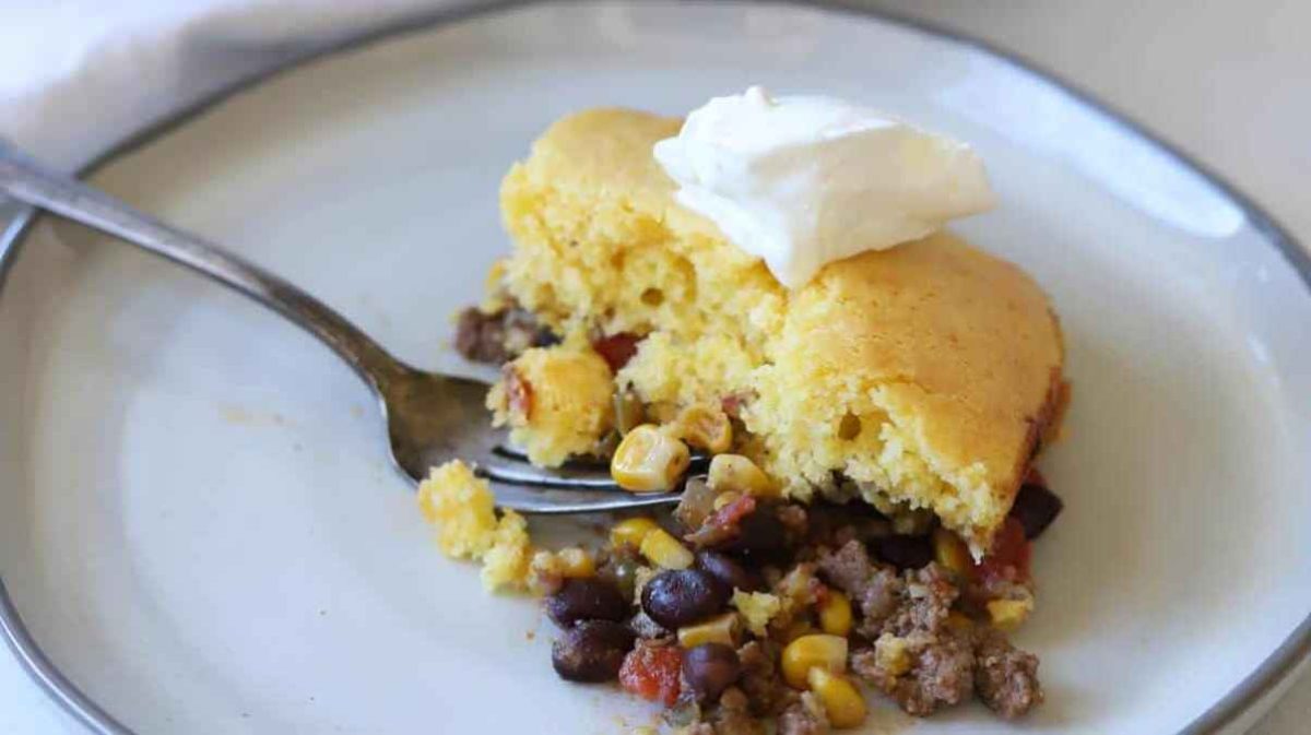 Cowboy Cornbread Casserole. 