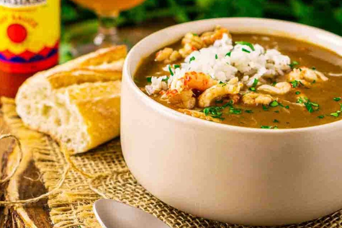 Crawfish Gumbo With Andouille Sausage