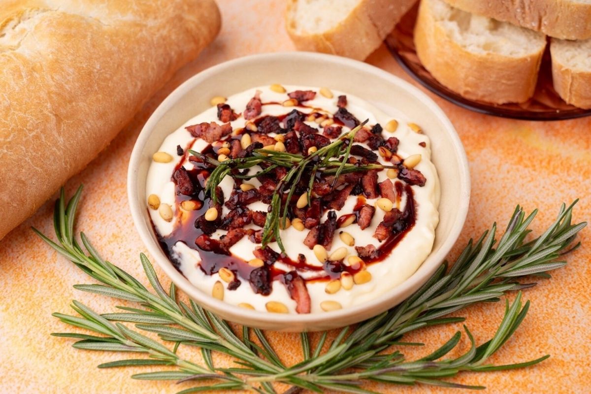 Creamy Camembert Date Syrup Dip
