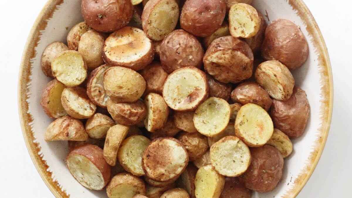 Crispy Air Fryer Baby Potatoes.