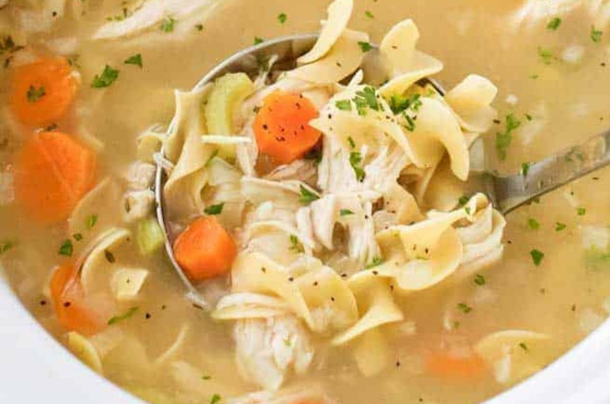Crockpot Chicken Noodle Soup