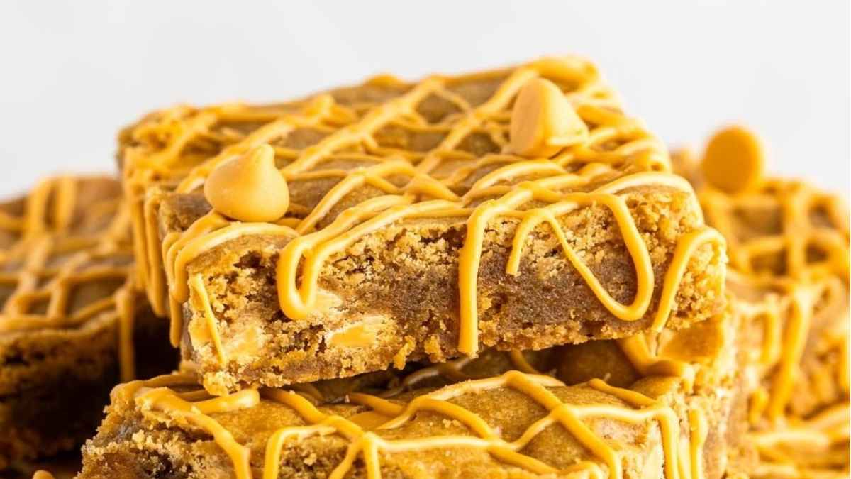 Delicious Butterscotch Blondies.