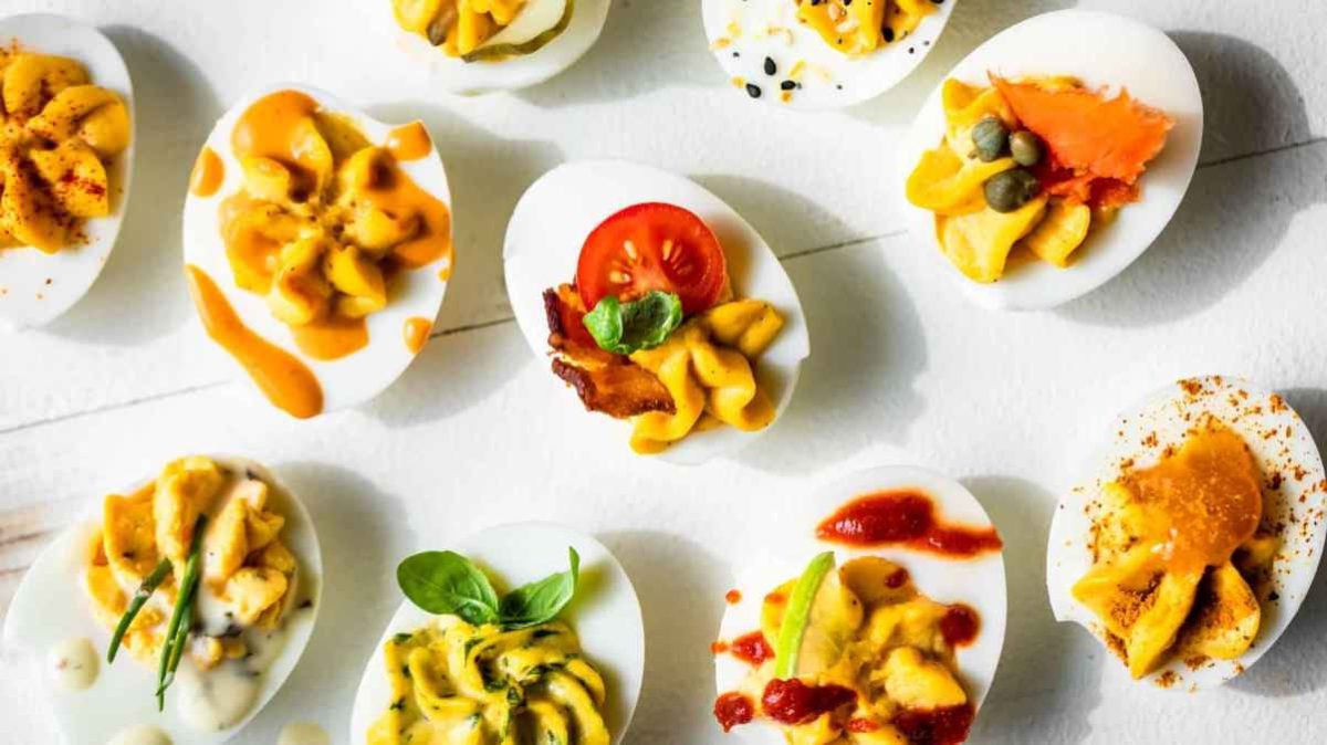 Deviled Eggs. 