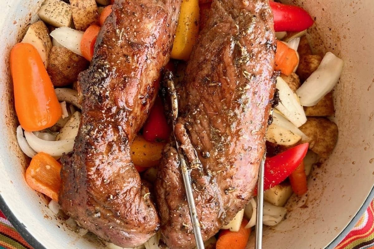 Dutch Oven Pork Tenderloin