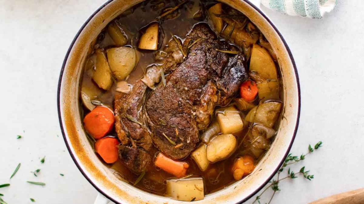 Dutch Oven Pot Roast.