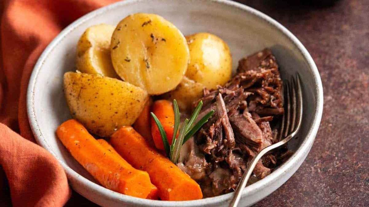 Dutch Oven Pot Roast Recipe.