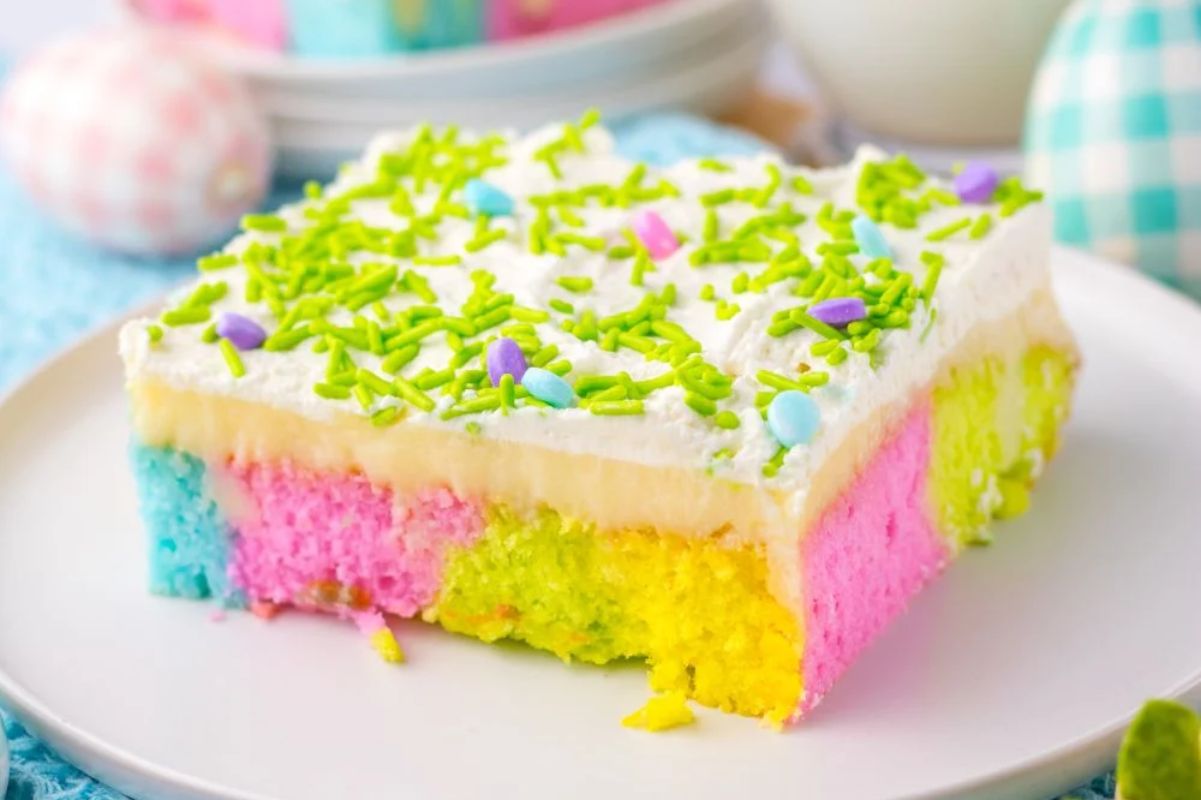 Easter Poke Cake