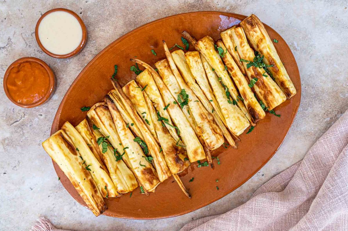 Easy Air Fryer Parsnips