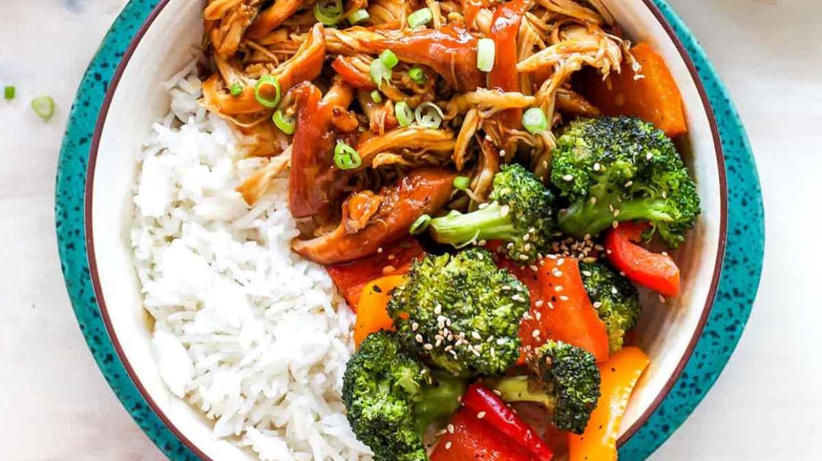 Easy Crock Pot Teriyaki Chicken. 
