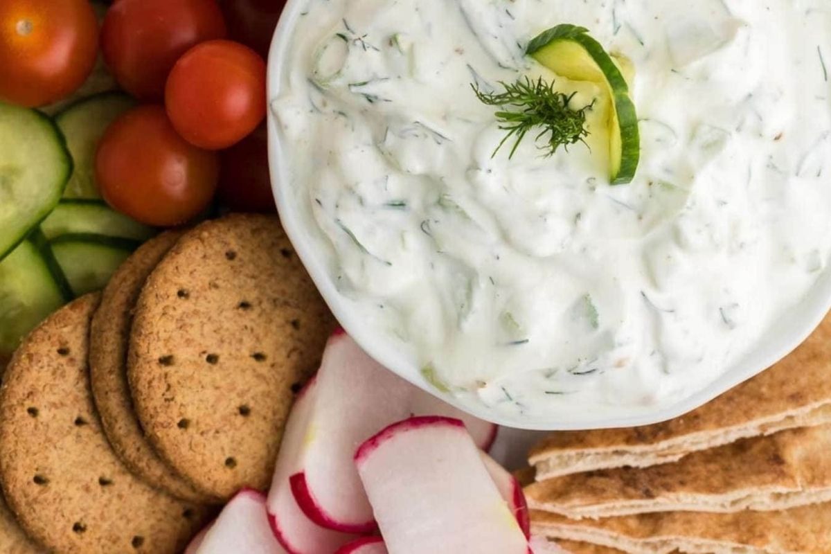 Easy Cucumber Dip 10 Minute Recipe